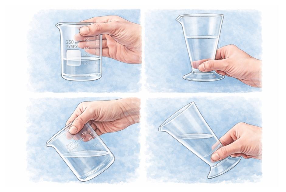 Illustration des propriétés de l’eau liquide