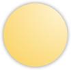 Modèle atomique simplifié du soufre représenté par une sphère jaune pâle.